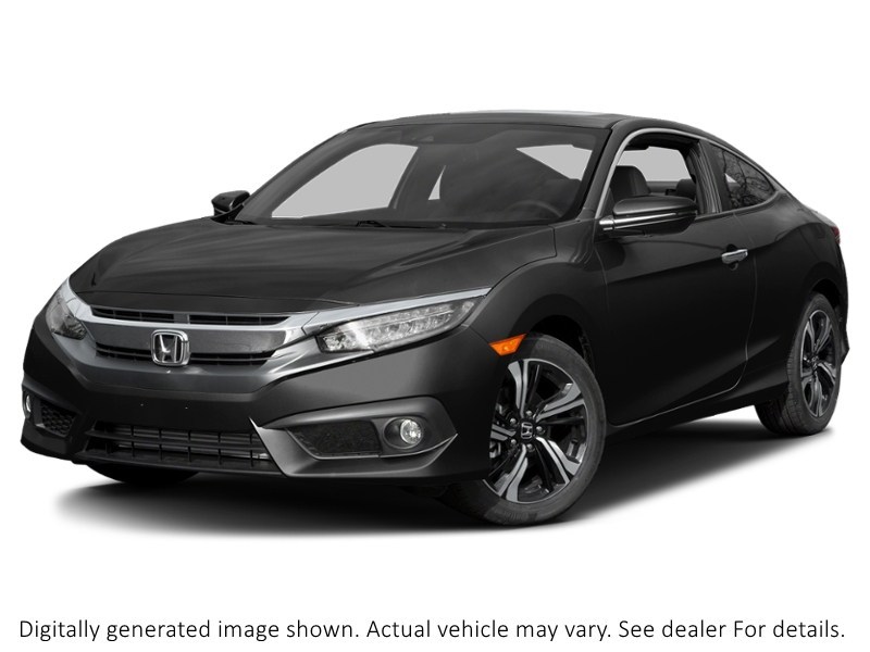 2016 Honda Civic Coupe 2Dr CVT Touring Crystal Black Pearl  Shot 22