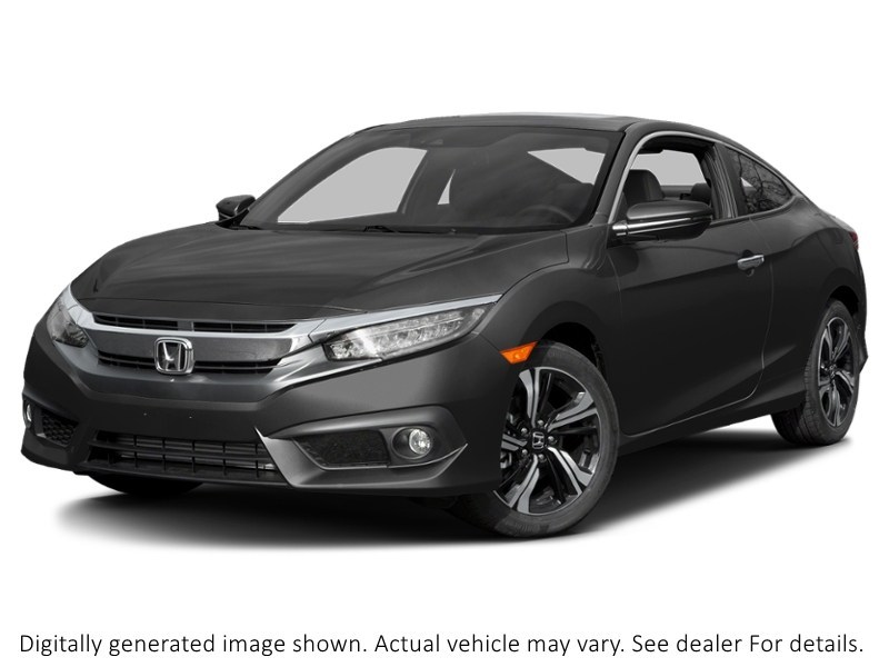 2016 Honda Civic Coupe 2Dr CVT Touring Modern Steel Metallic  Shot 25