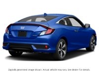 2016 Honda Civic Coupe 2Dr CVT Touring Aegean Blue Metallic  Shot 12