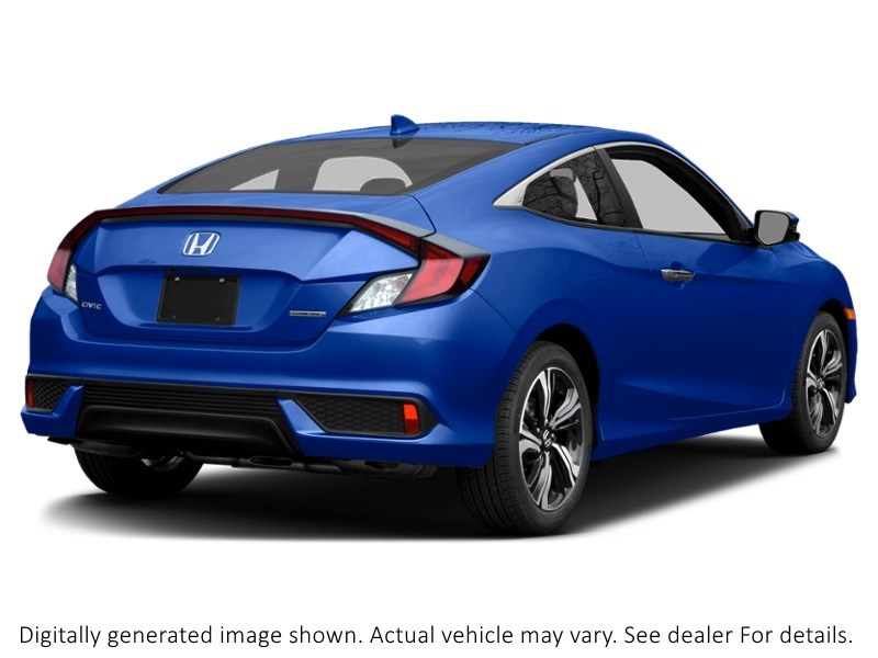 2016 Honda Civic Coupe 2Dr CVT Touring Aegean Blue Metallic  Shot 8