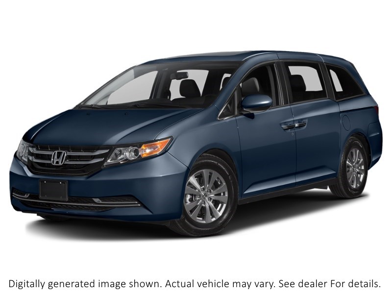 2016 Honda Odyssey 4Dr Wgn Ex-L W/Navi Obsidian Blue Pearl  Shot 7