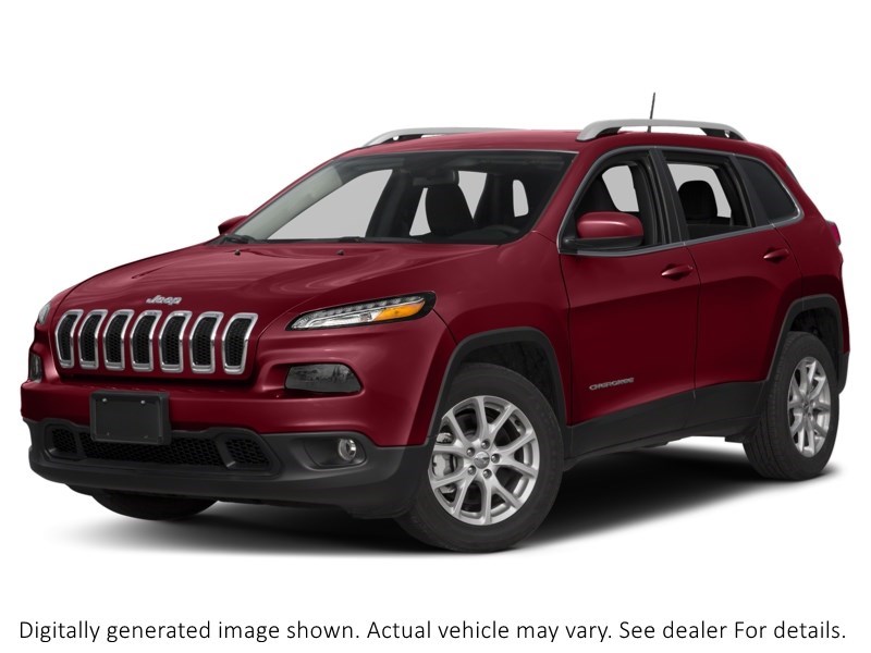 2017 Jeep Cherokee FWD 4dr North Deep Cherry Red Crystal Pearl  Shot 10