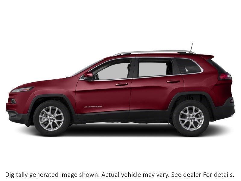 2017 Jeep Cherokee FWD 4dr North Deep Cherry Red Crystal Pearl  Shot 12