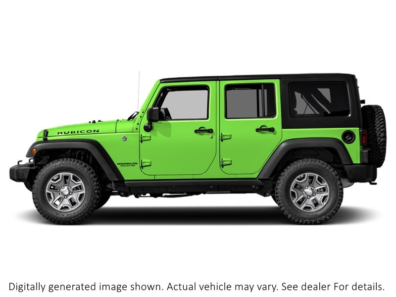 2016 Jeep Wrangler Unlimited 4WD 4Dr Rubicon Hypergreen  Shot 29