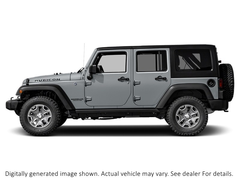 2016 Jeep Wrangler Unlimited 4WD 4Dr Rubicon Billet Silver Metallic  Shot 41