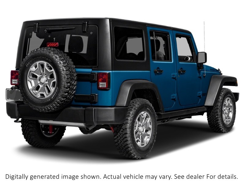 2016 Jeep Wrangler Unlimited 4WD 4Dr Rubicon Hydro Blue Pearl  Shot 14