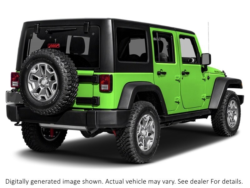 2016 Jeep Wrangler Unlimited 4WD 4Dr Rubicon Hypergreen  Shot 26