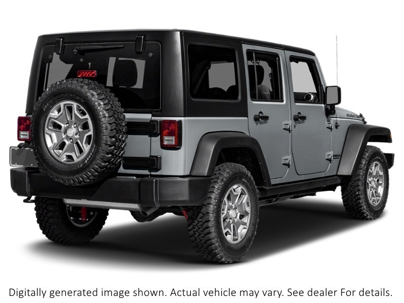 2016 Jeep Wrangler Unlimited 4WD 4Dr Rubicon Billet Silver Metallic  Shot 42