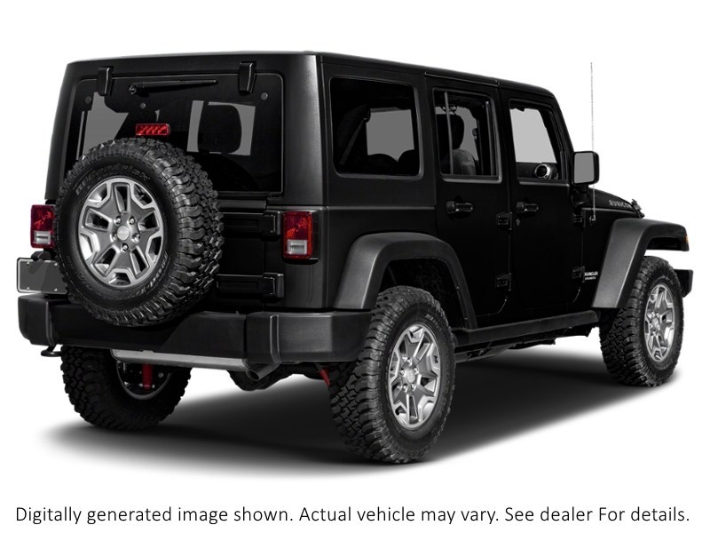 2016 Jeep Wrangler Unlimited 4WD 4Dr Rubicon Black  Shot 56