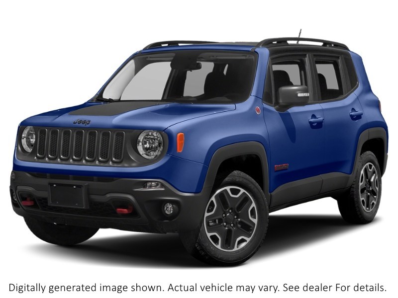 2016 Jeep Renegade 4WD 4Dr Trailhawk Jetset Blue  Shot 1
