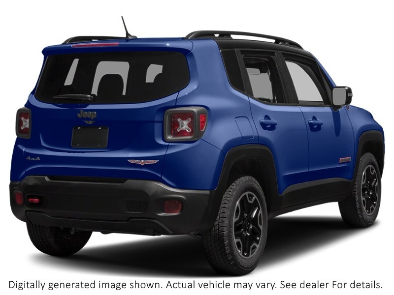 2016 Jeep Renegade 4WD 4Dr Trailhawk Jetset Blue  Shot 2
