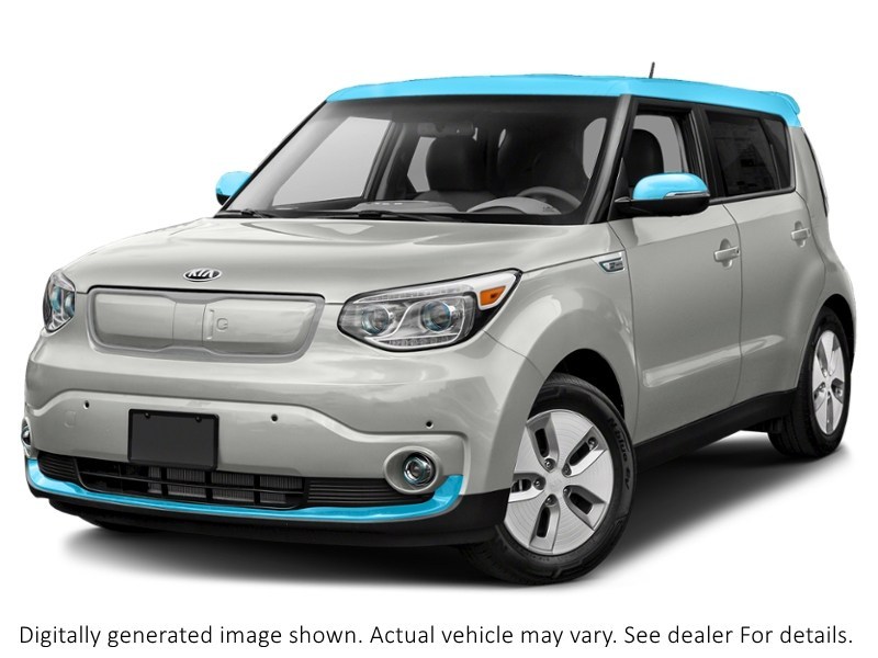 2017 Kia Soul Ev 5Dr Wgn Pearl White/Sky Blue Two-Tone  Shot 7