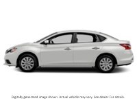 2018 Nissan Sentra SV CVT Aspen White Pearl  Shot 12