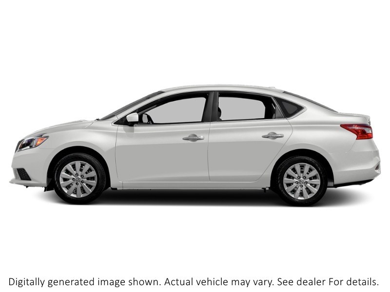 2018 Nissan Sentra SV CVT Aspen White Pearl  Shot 12