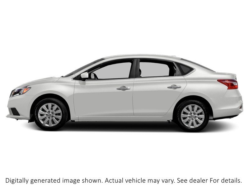 2017 Nissan Sentra 4Dr Sdn CVT S Aspen White Pearl  Shot 3