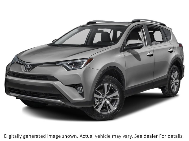 2017 Toyota Rav4 AWD 4Dr XLE Silver Sky Metallic  Shot 4