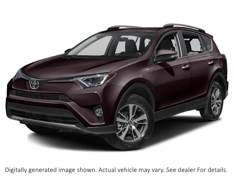 2017 Toyota Rav4 AWD 4Dr XLE Black Currant Metallic  Shot 16