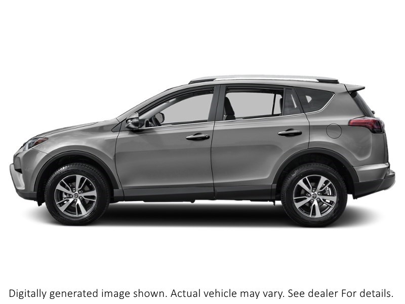 2017 Toyota Rav4 AWD 4Dr XLE Silver Sky Metallic  Shot 3