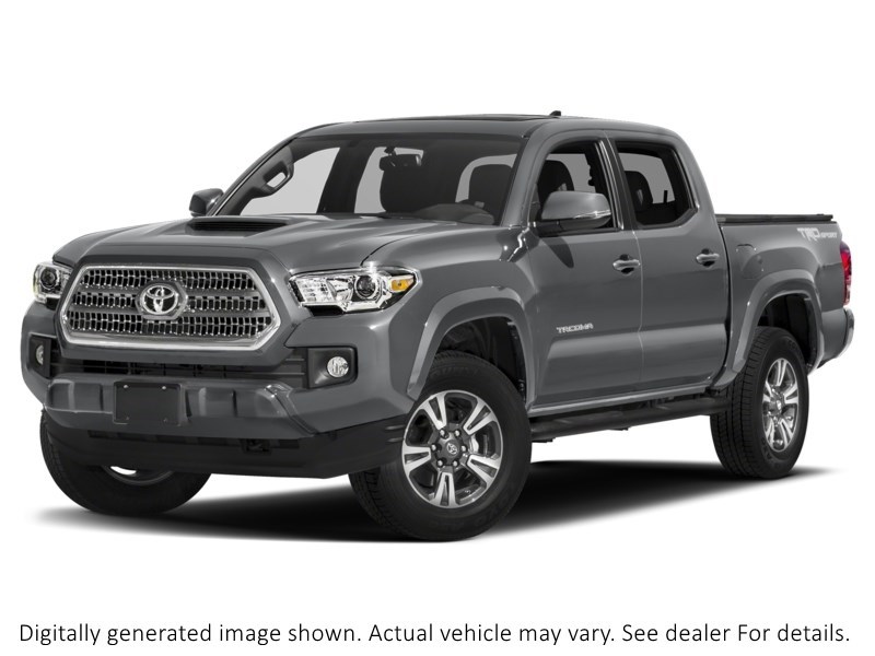 2017 Toyota Tacoma 4WD Double Cab V6 Man TRD Sport Cement Grey Metallic  Shot 1