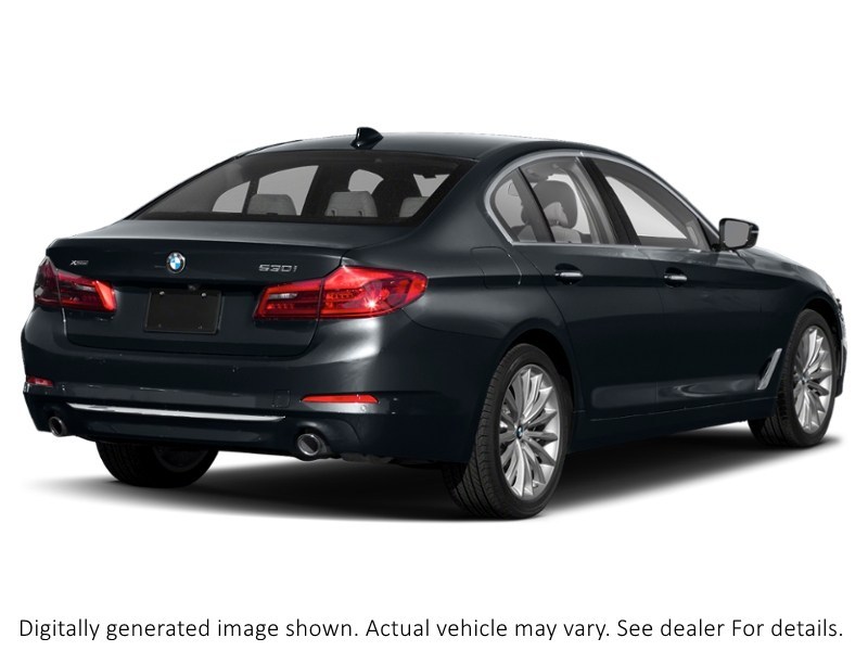 2018 Bmw 5 Series 530I Xdrive Sedan Carbon Black Metallic  Shot 6