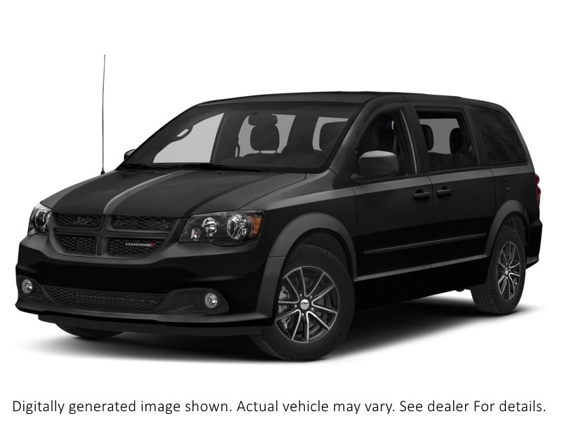 2018 Dodge Grand Caravan GT | Power Sliding Doors | GPS | Leather Brilliant Black Crystal Pearl  Shot 1