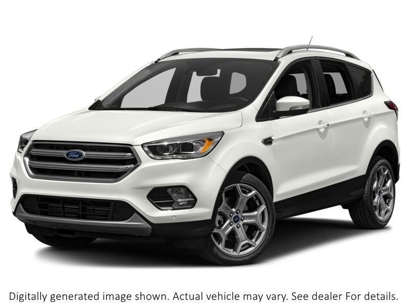 2018 Ford Escape Titanium 4WD White Platinum Metallic Tri-Coat  Shot 4