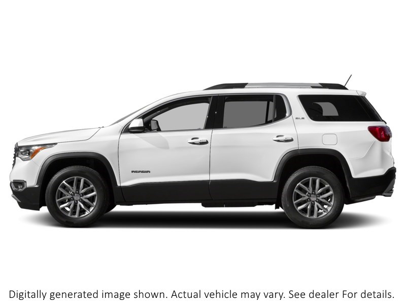 2019 GMC Acadia AWD 4dr SLE w/SLE-2 Summit White  Shot 3