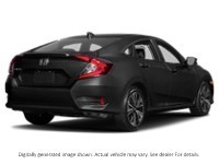 2017 Honda Civic 4Dr CVT Ex-T Crystal Black Pearl  Shot 2