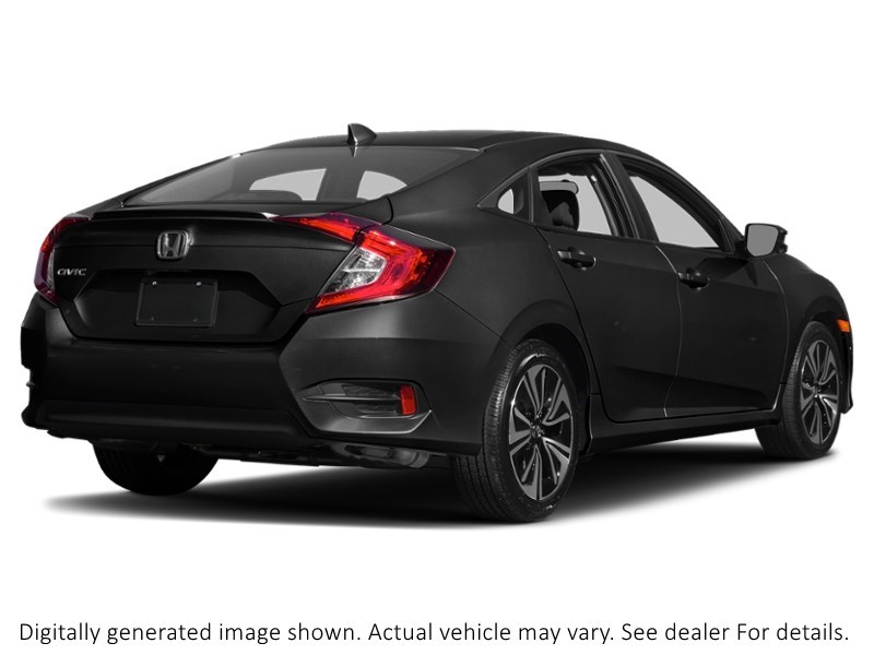 2017 Honda Civic 4Dr CVT Ex-T Crystal Black Pearl  Shot 2