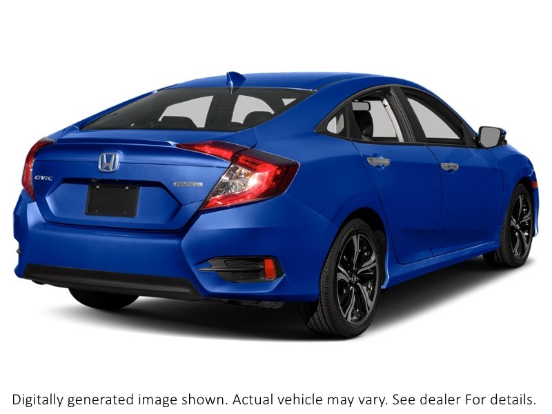 2017 Honda Civic Sedan 4Dr CVT Touring Aegean Blue Metallic  Shot 6