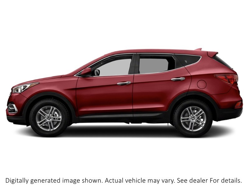 2017 Hyundai Santa Fe Sport AWD 4Dr 2.4L SE Serrano Red  Shot 34