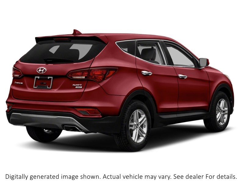 2018 Hyundai Santa Fe Sport 2.4L Premium AWD Serrano Red  Shot 32