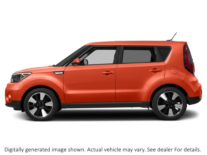2017 Kia Soul 5dr Wgn Auto EX Wild Orange  Shot 34