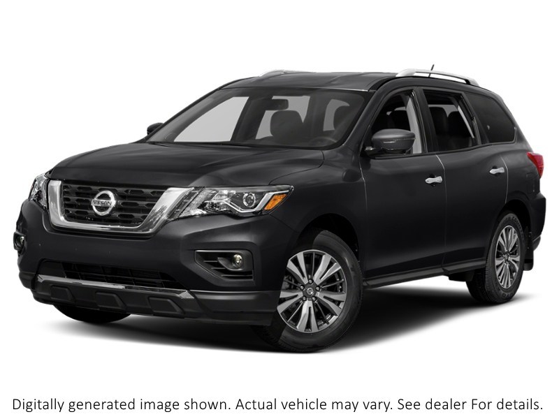 2017 Nissan Pathfinder 4WD 4Dr SL Magnetic Black Metallic  Shot 7