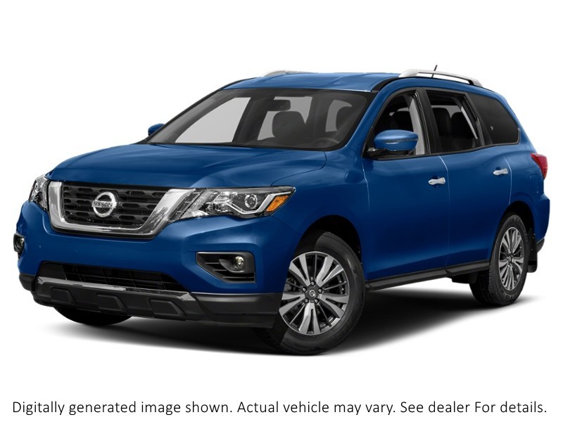 2017 Nissan Pathfinder 4WD 4Dr SL Caspian Blue Metallic  Shot 28