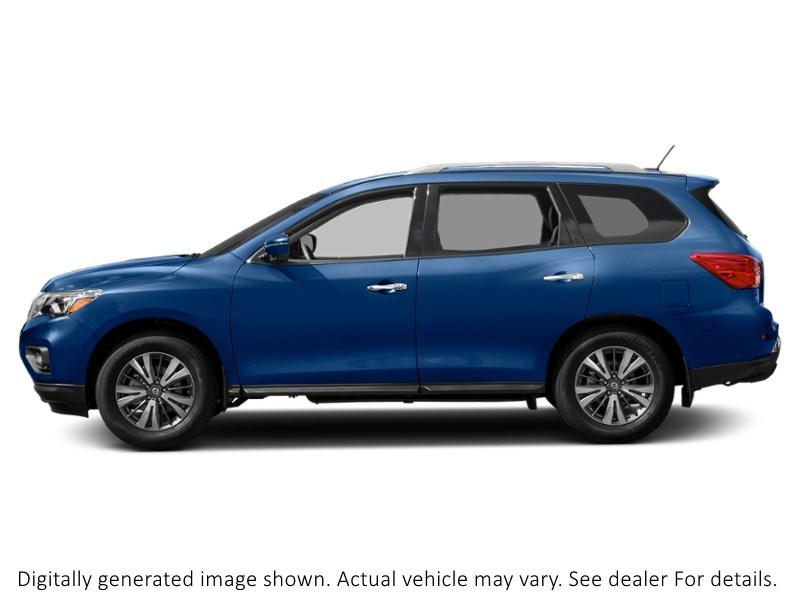 2017 Nissan Pathfinder 4WD 4Dr SL Caspian Blue Metallic  Shot 29