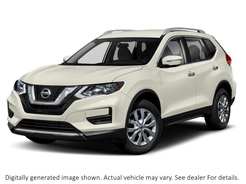 2019 Nissan Rogue AWD S Glacier White  Shot 1