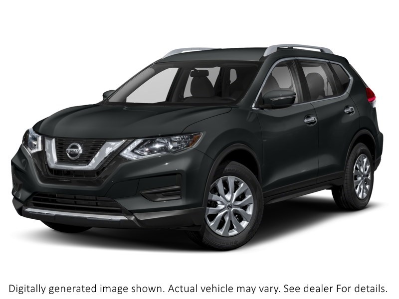 2017 Nissan Rogue FWD 4Dr SV Magnetic Black Metallic  Shot 7