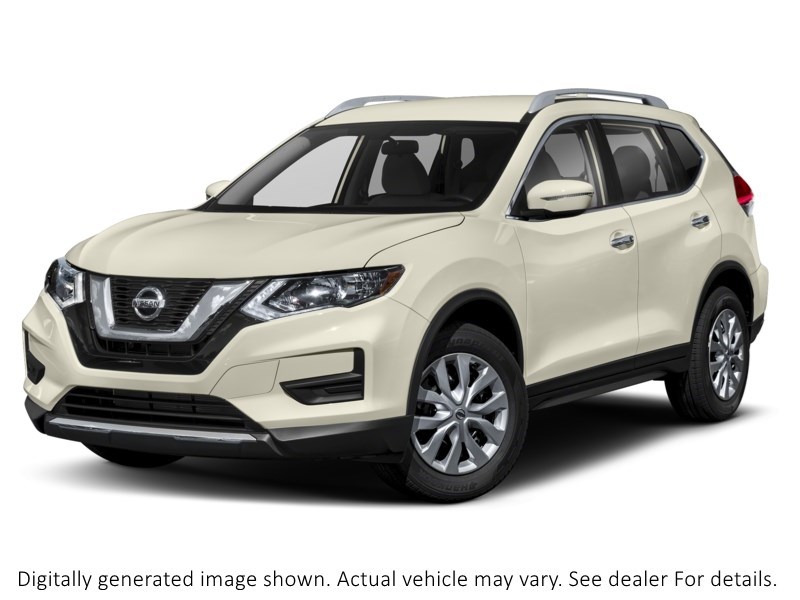 2017 Nissan Rogue FWD 4Dr SV Pearl White  Shot 28