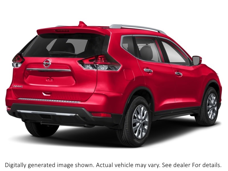 2017 Nissan Rogue FWD 4Dr SV Palatial Ruby Metallic  Shot 24