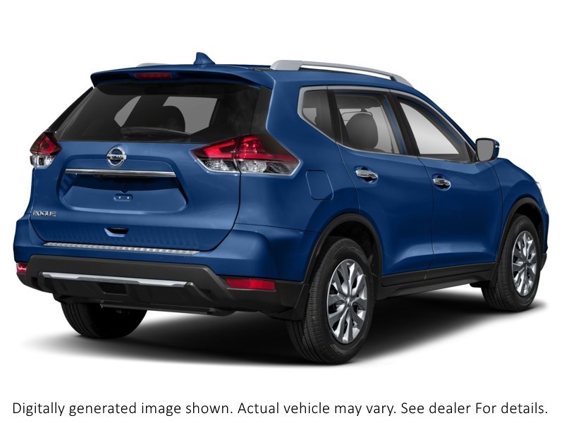 2017 Nissan Rogue FWD 4Dr SV Caspian Blue Metallic  Shot 32