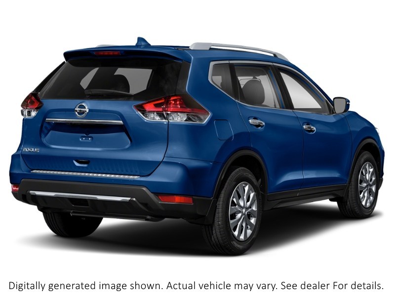 2019 Nissan Rogue AWD S Caspian Blue Metallic  Shot 24