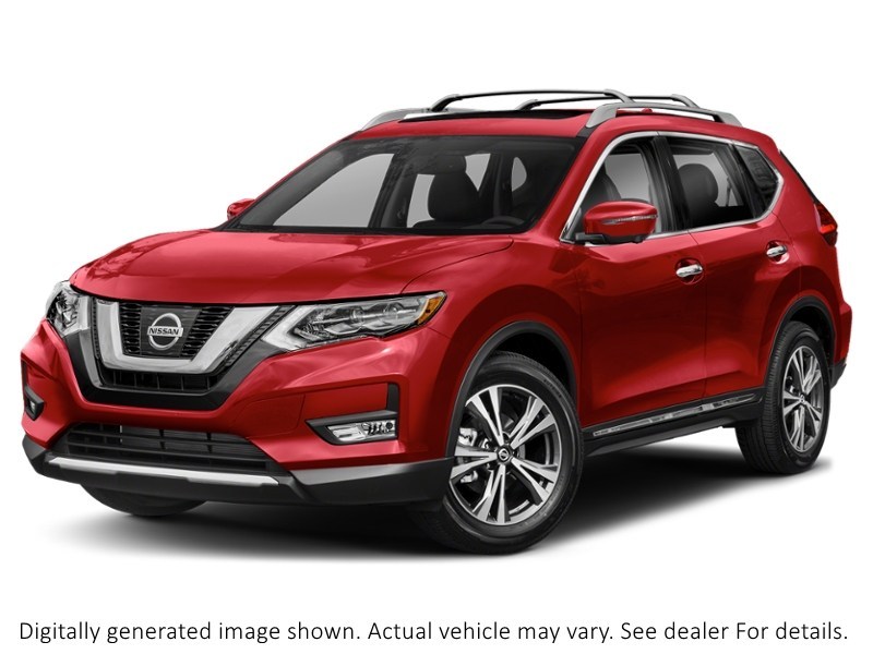 2019 Nissan Rogue AWD SL Scarlet Ember Pearl  Shot 1