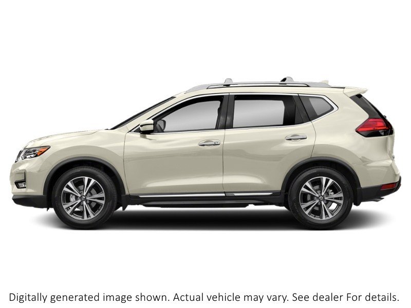 2019 Nissan Rogue AWD SL Pearl White  Shot 3