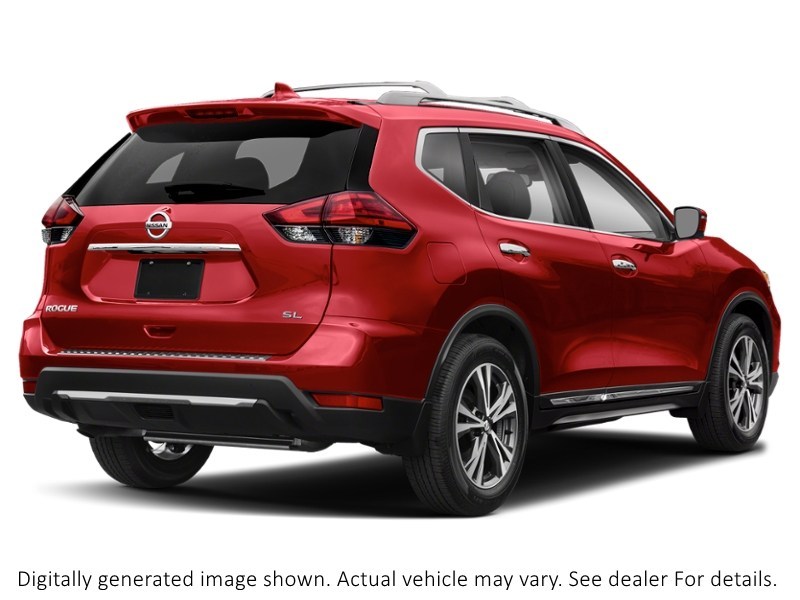2019 Nissan Rogue AWD SL Scarlet Ember Pearl  Shot 2