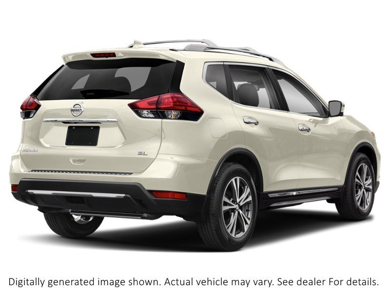 2019 Nissan Rogue AWD SL Pearl White  Shot 6