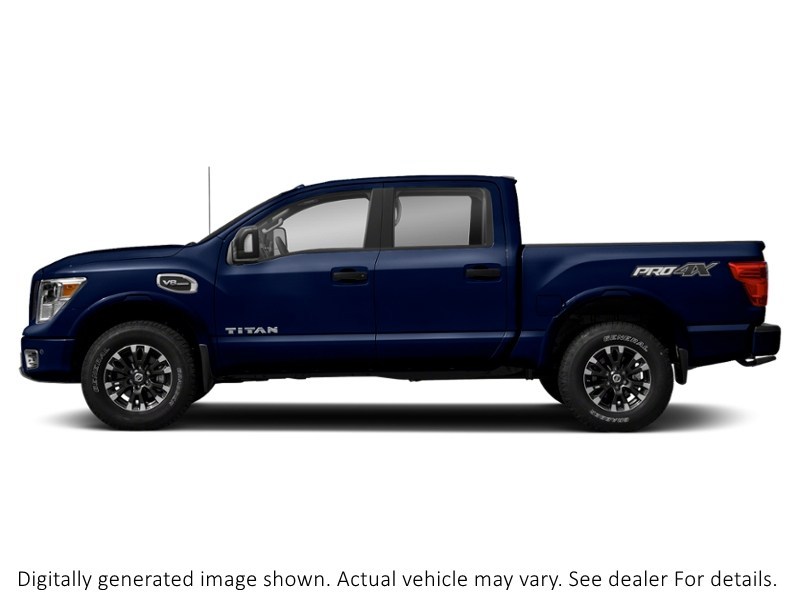 2018 Nissan Titan 4X4 Crew Cab Pro-4X Deep Blue Pearl  Shot 27