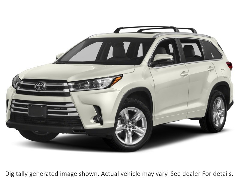 2019 Toyota Highlander AWD Limited Blizzard Pearl  Shot 4