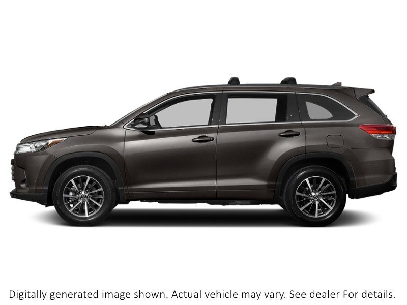 2019 Toyota Highlander AWD XLE Pre-Dawn Grey Mica  Shot 3