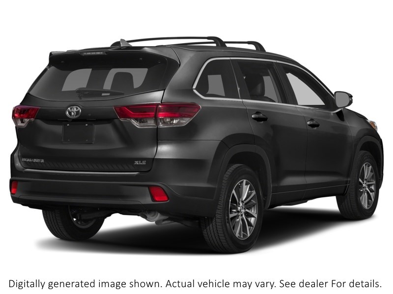 2019 Toyota Highlander AWD XLE | Sunroof | Leather | 8 Passenger Midnight Black Metallic  Shot 2